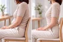 【２ヶ月でウエスト−３cm】“骨盤を立てて座る”だけ。ぽっこり下腹が変わった簡単習慣