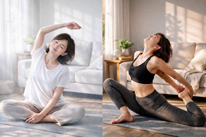 【ストレッチ】毎日５分する人、週末にまとめてする人、体の軽さはどう変わる？