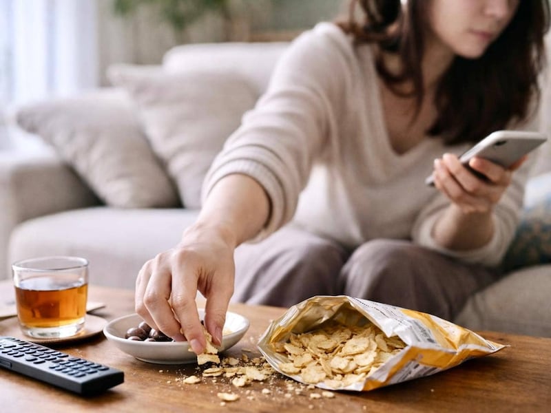 【３ヶ月で−２kg】痩せられない原因はこれだった…。彼女が“なんとなく食べ”をやめた結果