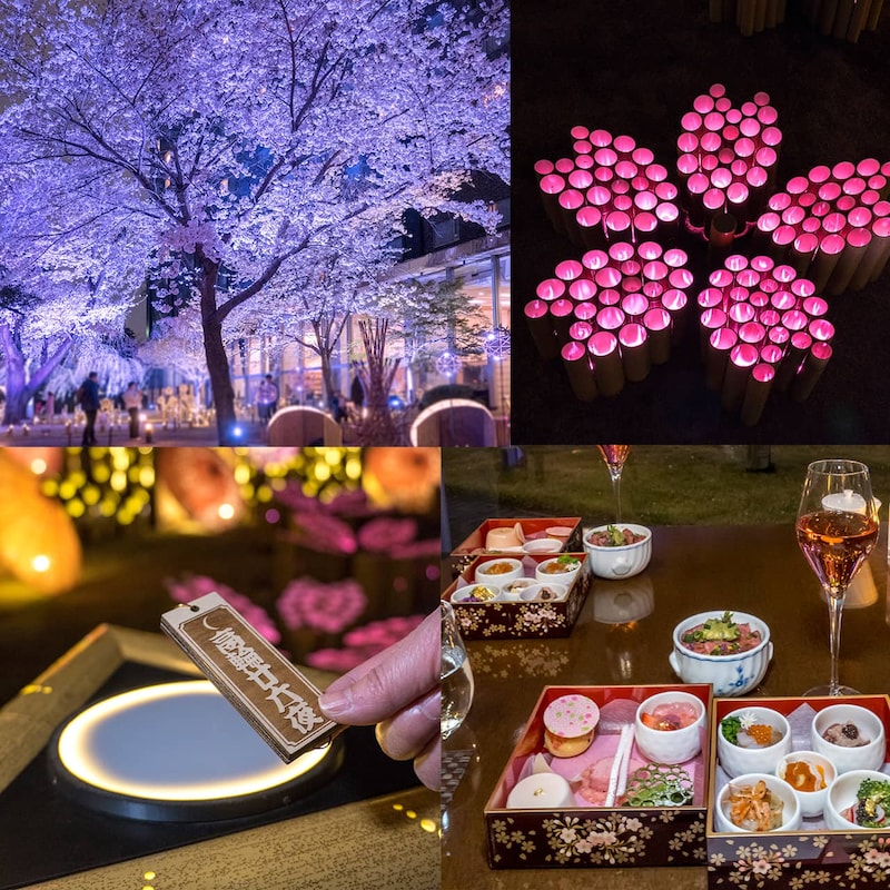 お花見散策と夜桜を入場無料で満喫。プリンスホテルの「高輪 桜まつり2026」は4月19日まで