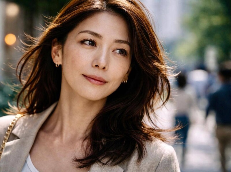 眉をしっかり描く人、ナチュラルに仕上げる人。顔の印象はどう変わる?