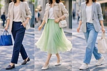 なんとなく“おばさん感”が出てない？40代・50代の春コーデを更新する「シルエットの正解」