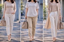 今っぽい服のはずなのに古く見える？若見えコーデの分かれ目は「シルエット設計」