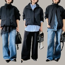 GUメンズで「なんか似合わない」を解決。40代女性が今っぽく見える“高機能アウター”の正解