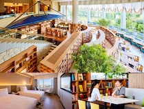 注目は“25,000冊”の図書ラウンジ！都会と海が交差する天王洲に「ANAホリデイ・イン東京ベイ」誕生