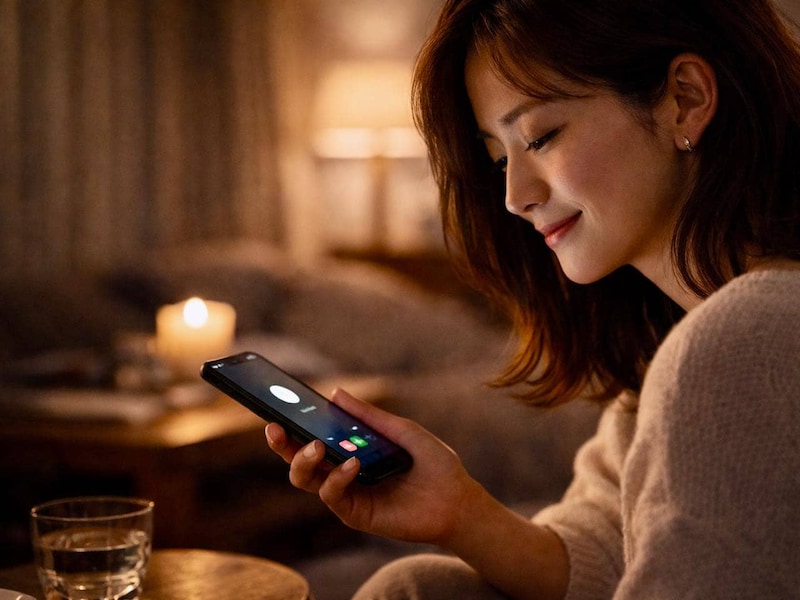 距離をさらに縮めようとしている。「電話していい？」は男性の本命サイン