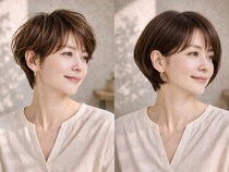 あなたに似合うのはどっち？ショートヘアvsショートボブ“髪質別”の選び方