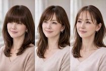 若見えする人は“前髪が極端すぎない”。40代・50代が迷いやすい「前髪バランス」の正解