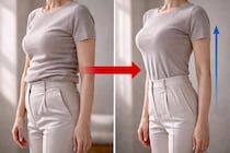 【２ヶ月で−３cm】“姿勢を正す時間”を１日５分作るだけ。ぽっこり下腹が変わる簡単習慣