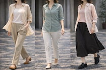 おしゃれのつもりが“おば見え”。40代・50代がやりがちな「シアートップス」の落とし穴