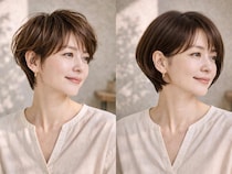あなたに似合うのはどっち？ショートヘアvsショートボブ“髪質別”の選び方