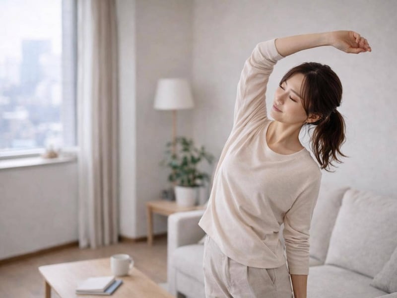 【３ヶ月で−２kg】“動かない時間”を減らしただけ。私の体が軽くなった理由