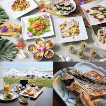 ディナーブッフェはハワイアンフェア、朝食ブッフェは伊豆の味。【下田プリンスホテル】夏の味覚