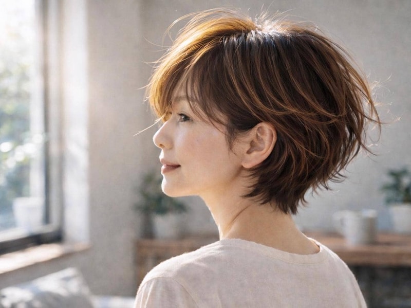 マイナス５歳見えは“軽さ”で決まる。今っぽくて若々しいショートヘアの作り方