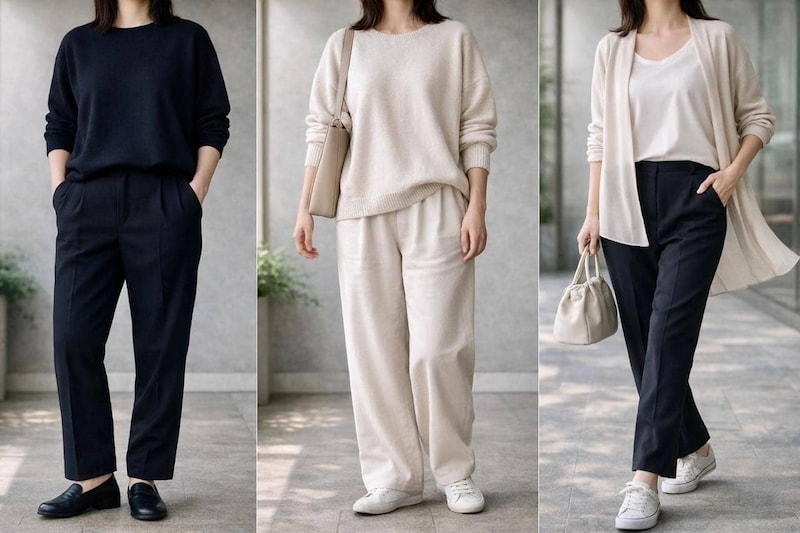 コーデに迷ったら黒で引き締める？淡色でまとめる？おしゃれに見える“配色バランス”の分かれ目