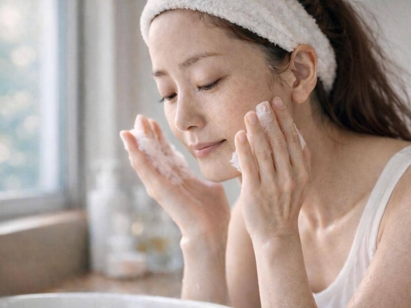 【40代・50代】今っぽくて若々しい人は“洗いすぎない”。肌トラブルを防ぐ大人の洗顔習慣