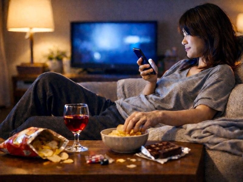 夜の過ごし方で太りやすさが変わる？大人世代が見直したい「NG習慣」