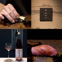 星のや東京に【鮨 大手門】がオープン。創造性豊かな江戸前鮨と酒肴に舌つづみ