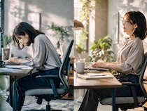 「座っているだけで老け見え？」40代以降に差がつく“座り姿勢”の整え方