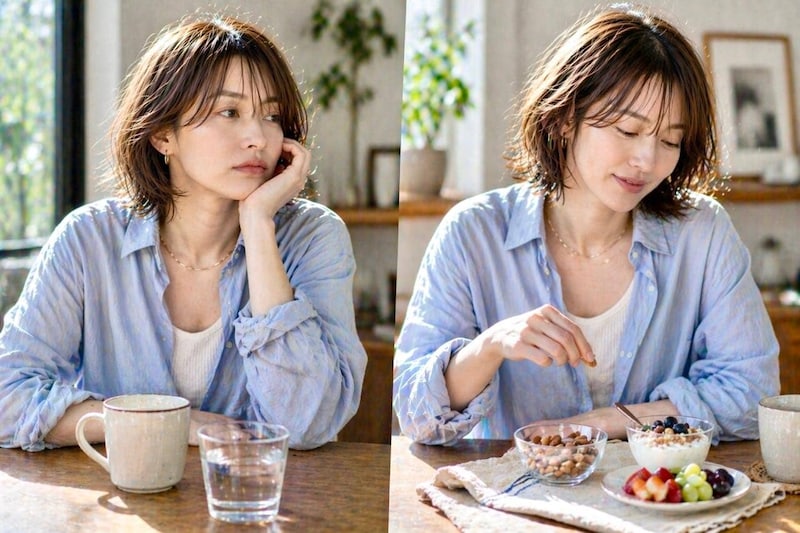間食を我慢する vs 上手に取り入れる。やせやすいのはどっち？大人世代の“間食の分かれ目”
