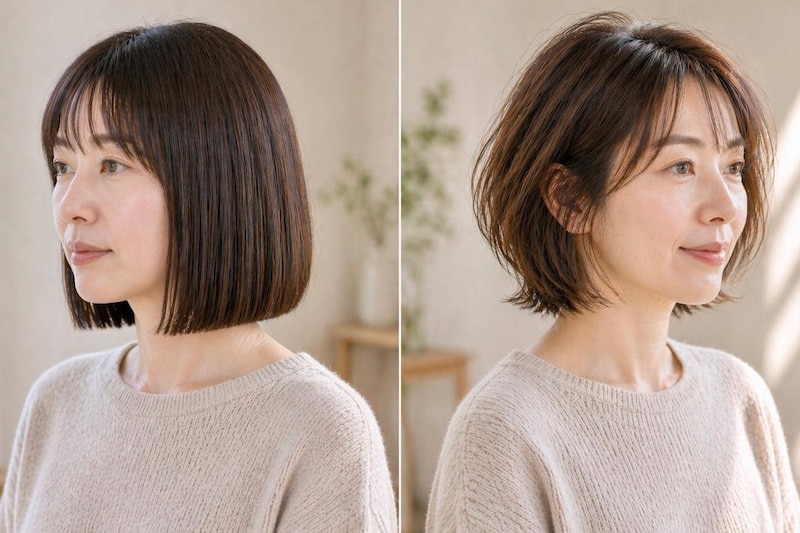 そのボブ、少しおばさんっぽく見えるかも？大人世代が見直したい“老け見えポイント”