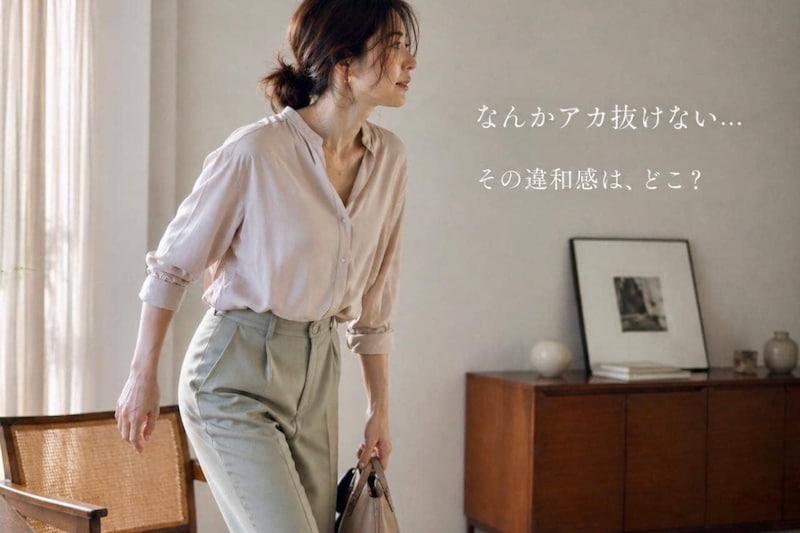 「なんかアカ抜けない…」原因は顔じゃなかった。40代以降に増える“違和感”の正体