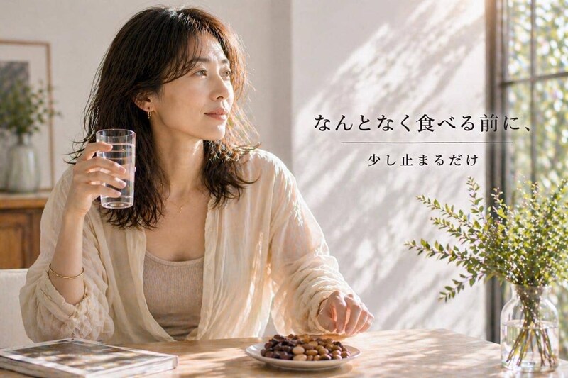 【３ヶ月で−２kg】“空腹じゃないのに食べる”のをやめただけ。体が軽くなった食習慣