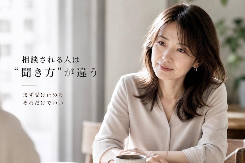 なぜか相談される人の共通点。相談されない人との“関わり方の差”とは