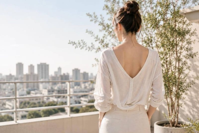 後ろ姿がなんだか重たい…。大人世代が見直したい“背中印象”の整え方