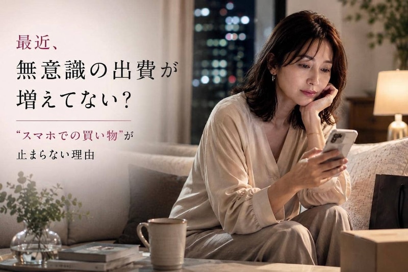 「最近“スマホでの買い物”増えてない？」大人世代がハマりやすい“無意識出費”とは