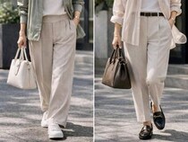 【40代・50代】若見えする人は“スニーカーばかり”に頼らない。春コーデの抜け感の作り方