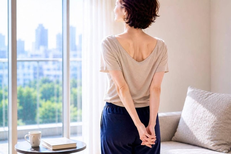 痩せにくさの原因は背中にあるかも。座ったままできる“肩甲骨リセット習慣”