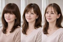 若見えする人は“前髪が極端すぎない”。40代・50代が迷いやすい「前髪バランス」の正解