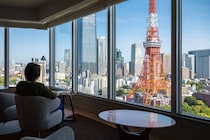 32階にあるプレミアムクラブラウンジで絶景モーニングを満喫。【ザ・プリンス パークタワー東京】