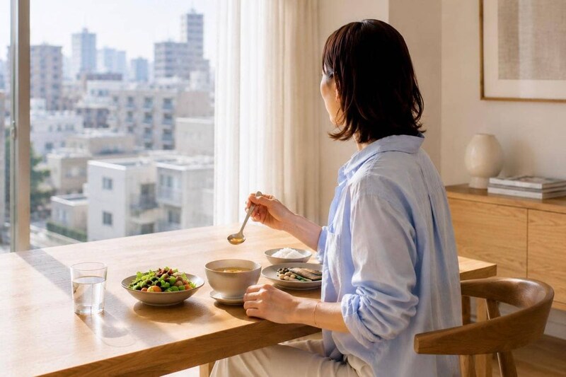 野菜から食べた方が痩せる？40代以降が知っておきたい“食べる順番”の話