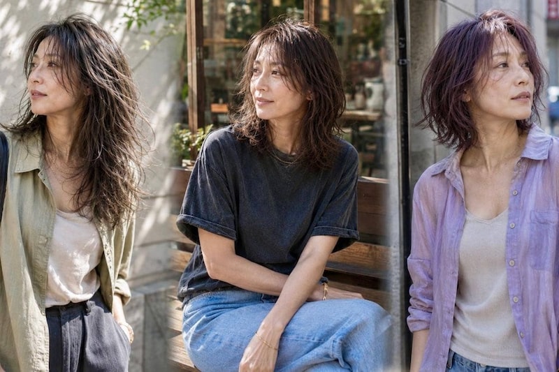 暗髪のままでもアカ抜けて見える？大人世代におすすめの“透明感ヘアカラー”３選