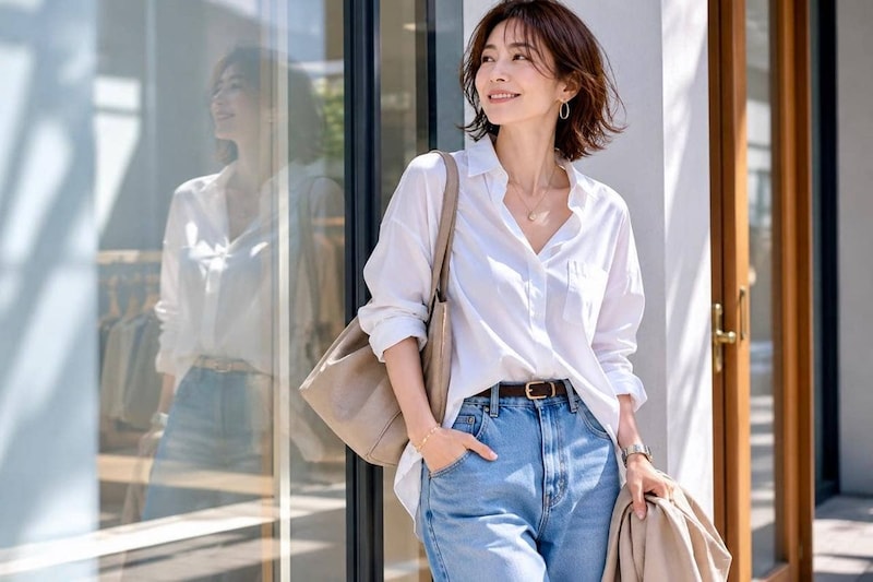 シンプルなのにおしゃれな人は、ここが違う。地味見えしない人の３つの工夫