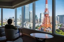 32階にあるプレミアムクラブラウンジで絶景モーニングを満喫。【ザ・プリンス パークタワー東京】