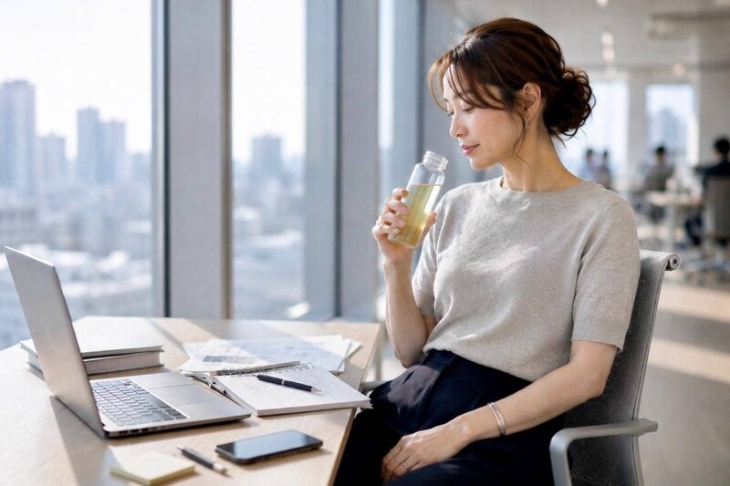 【5ヶ月で−4kg】午後の飲み物を“無糖”に。自然と間食が減った新習慣
