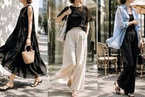 暑苦しく見せない。2026夏、大人世代の「黒アイテム」正解コーデ３選