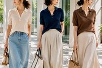 着るだけで品よく見える。2026夏、大人世代に似合う「ポロニット」正解コーデ３選