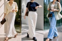 もう迷わない。この夏コーデがおしゃれに見える「素材の組み合わせ」３選