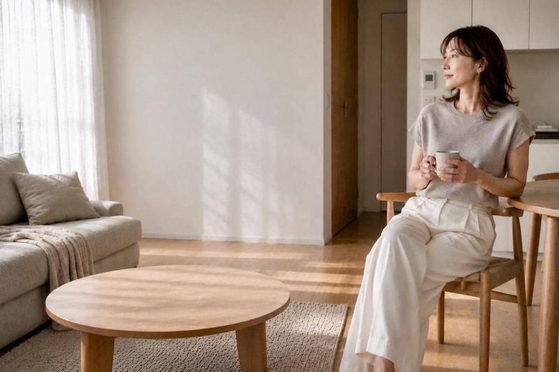 部屋は片付いているのに落ち着かない…。40代から見直したい“暮らしの余白”