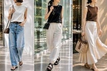 難しく考えなくて大丈夫。2026夏、大人世代に似合う「ノースリーブ」の着こなし３選