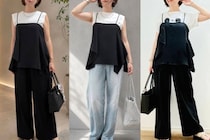 旅行・帰省の荷物を減らしたいなら！H＆M「ドレープディテールキャミトップス」で叶う３日間着回し