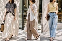 マンネリしてきたら見直したい。夏後半の「ワンツーコーデ」を新鮮に見せるコツ３選
