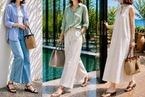 【40代・50代】おしゃれな人は“サンダル”をなじませる。夏コーデを格上げする３つのコツ