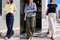 シンプルだからこそ差がつく。夏後半のコーデを洗練させる「シルエットバランス」の整え方３選