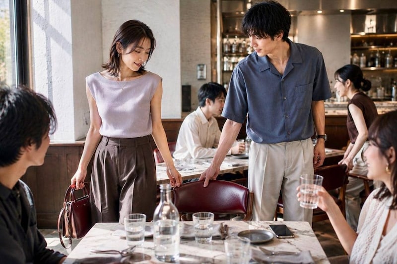 「ここに座りなよ」男性は本命相手を“人前でも”自然に気づかう