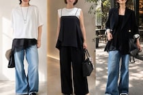 【40代・50代】いつもの服に重ねるだけ！今買って秋まで使える「キャミソール」着回しテク３選
